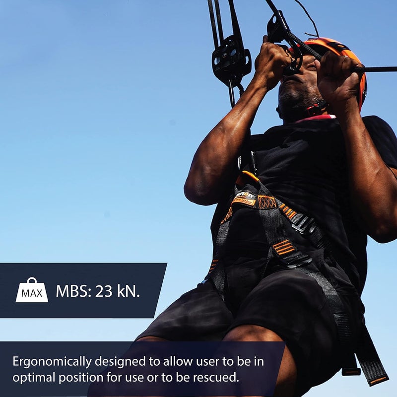 FUSION Climb Centaur Adjustable Half Body Climbing Harness, For Mountaineering, Rock Climbing, Rappelling, Safety Harness, Work Safety Belt, Fire Resucing, Caving, Climbing, Tree Climbing, Zipline - Image 5